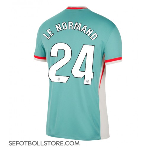 Atletico Madrid Robin Le Normand #24 Replika Bortatröja 2024-25 Kortärmad